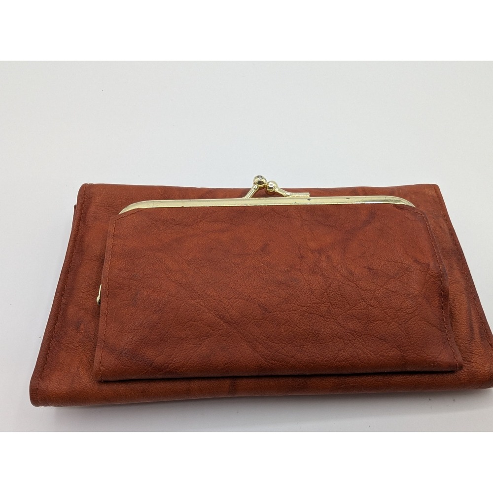 Wexford Collection Genuine Leather Clutch Wallet with Calculator and Coin Purse - Picture 2 of 8